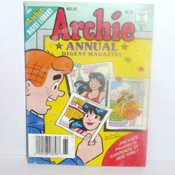1st PRINT1994 Archie Library ARCHIE ANNUAL Digest Magazine #65 Archie Comic - Picture 1 of 1